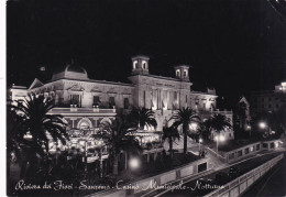 Cartolina Sanremo - Riviera Dei Fiori - Casinò Municipale - Notturno - San Remo