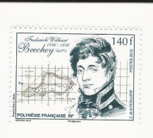 Polynésie-2010-Capitaine Frederik William Beechey, Navigateur Et Explorateur - N° 905 ** - Unused Stamps