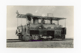 Photo Locomotive VFD Voies Ferrées Dauphiné Vallée Romanche Isère 38 France Train Gare Motrice Vapeur Voie Métrique 030T - Eisenbahnen