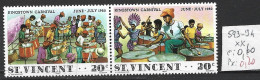 SAINT-VINCENT 593-94 ** Côte 0.60 € - St.Vincent (1979-...)