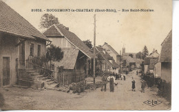 ROUGEMONT LE CHATEAU Rue Saint Nicolas Non Voyagé - Rougemont-le-Château