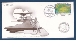 France - FDC - Premier Jour - Carte Maximum - Traversée De L'Atlantique Sud Par L'Aéropostale - 1985 - 1980-1989