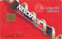 Mexico: Telmex/lLadatel - 2000 Nestlé, Nescafé Stick - Mexique