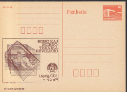 DDR PP 19 II, Ungebraucht, IFER '88, Leipzig, Esperanto, 1988 - Privé Postkaarten - Ongebruikt