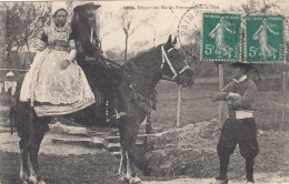 CPA  (29) Depart Des Mariés Bretons Apres La Fete - Autres & Non Classés