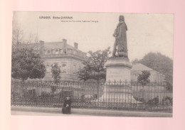 CPA - 87 - Limoges - Statue Jourdan - Animée - Circulée En 1907 - Limoges