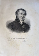 GRAVURE 19ème M. LE COMTE DE LABOURDONNAIE DEPUTE MAINE ET LOIRE - Autres & Non Classés