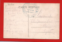 (RECTO / VERSO) CARTE D' ORANCE EN 1916 AVEC CACHET SERVICE MILITAIRE DES CHEMINS DE FER - DOC - Storia Postale