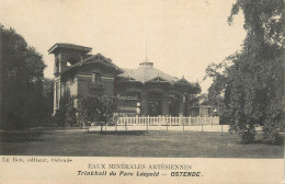 Belgium Postcard Oostende Trinkhall Du Parc Leopold - Oostende