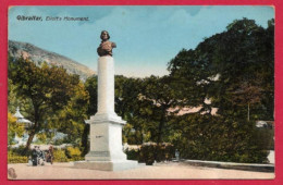 AB987 GIBRALTAR ELIOTT'S MONUMENT - Gibraltar