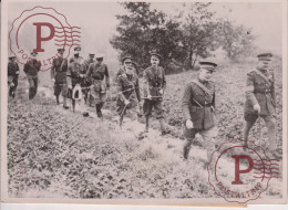 LE GENERAL GORT ET SON ETAT AJOR FRANCE DUC DE WINDSOR 1919   18x13cm GRAN BRETAÑA .REINO UNIDO,INGLATERRA - Guerre, Militaire