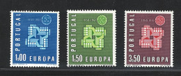 Portugal Stamps 1961 "Europa CEPT" Condition MNH #878-880 - Ongebruikt