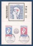 France - FDC - Premier Jour - Carte Maximum - PhilexFrance - 1982 - 1980-1989