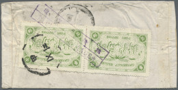 China: 1933, SYS 5 C. Tied "TSINGTIEN 24.11.11" (Nov. 11, 1935) To Cover To Shan - Storia Postale