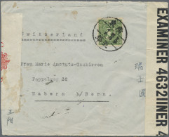 China: 1940. Envelope Addressed To Bern, Switzerland Bearing China SG 421, 50c G - Cartas & Documentos