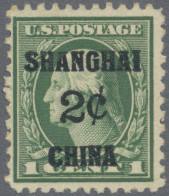 China - Foreign Offices: U.S. Postal Agency: 1919, Shanghai Office, 2c. On 1c. T - Otros