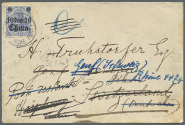 China - Specialities: German Offices, 1912, 10 C./20 Pf. Tied "PEKING 25 APR 191 - Other & Unclassified