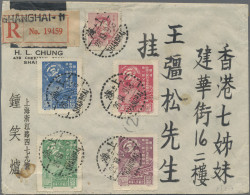 China (PRC): 1949, 1st Assembly Set (C1) With East China $1000 Tied "Shanghai 26 - Storia Postale