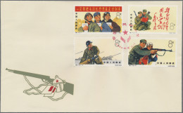 China (PRC): 1965, PLA Set (S74) On Two Unaddressed Official FDC (Michel €600) - Covers & Documents