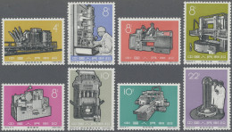 China (PRC): 1966, Machines (S62), Complete Set Of Eight, MNH (Michel €470). - Neufs