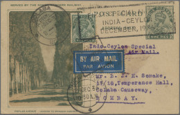 India - Postal Stationery: 1936 NW-Railway Postal Stationery Picture Card "Popul - Ohne Zuordnung