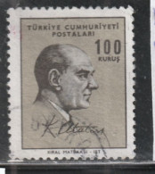 TURQUIE 971  // YVERT 1805 // 1966 - Used Stamps