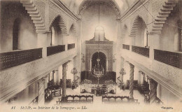 JUDAÏCA - JEWISH - ALGÉRIE - Intérieur De La Synagogue - Jud-295 - Jewish