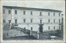 Cs58 Cartolina Benevento Citta' Istituto Magistrale G.guacci Liceo Rummo - Benevento