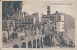 Cs59 Cartolina Costiera D'amalfi Atrani Provincia Di Salerno 1939 - Salerno