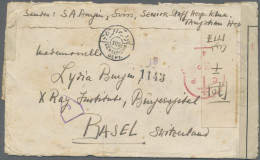 Japanese Occupation WWII - North China: 1943 (ca.), Envelope Addressed To Switze - 1941-45 Chine Du Nord