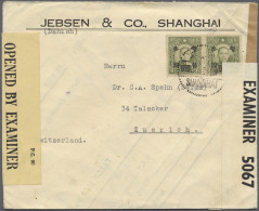Japanese Occupation WWII - Central China: 1941. Censored Envelope Addressed To Z - 1943-45 Shanghai & Nanchino
