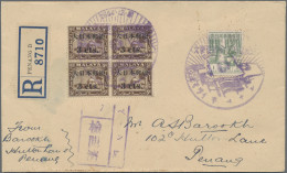 Japanense Occupation Of Malaya: 1942-44 Two Registered Covers To Penang Bearing - Malesia (1964-...)