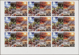 Cambodia: 2010 'Fight Against Climate Change' Souvenir Sheet 6000r., 9 IMPERFORA - Cambogia