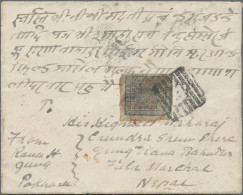 Nepal: 1900's (c.) Cover From Pokhara Addressed To "His Highness Maharaj Chundra - Nepal