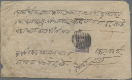 Nepal: 1904 Double-weight Cover From Dhankuta To Kathmandu Franked By 1898-1907 - Nepal