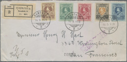 Thailand: 1920, 2 S., 3 S., 5 S., 10 S. 15 S. Tied "Bangkok 14 9 1920" To Regist - Thailand