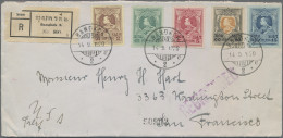 Thailand: 1920, 2 S., 3 S., 5 S., 10 S. 15 S. Tied "Bangkok 14 9 1920" To Regist - Tailandia