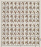 Thailand: 1963/1990 DOUBLE PERFORATION: Two Complete Sheets Showing Double Perfo - Thailand
