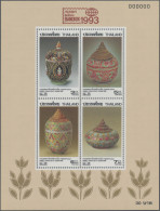 Thailand: 1993 'Bangkok Stamp Exh.' Souvenir Sheet As PROOF With Serial Number " - Thailand