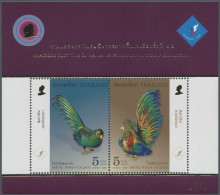 Thailand: 2007 'Asian Stamp Exh.': Set Of Two Different Souvenir Sheets Each Wit - Thaïlande