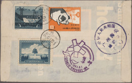 China: 1902/1996 (approx.), Collection Of Covers And FDCs In Album, Including A - 1912-1949 Republik