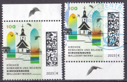 BRD 2023 Mi. Nr. 3767 O/used Rand Unten/oben (BRD1-4) - Used Stamps