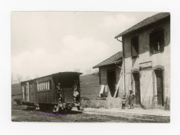 Photo Train TTG Gare Monclar De Quercy Vers 1928 Ligne 3 Montauban Tarn Et Garonne 82 Occitanie France Tram Local VFIL - Treni