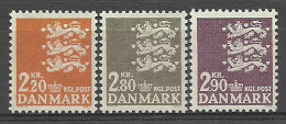 Denmark 1967 Mi 461-463 MNH  (ZE3 DNM461-463) - Francobolli