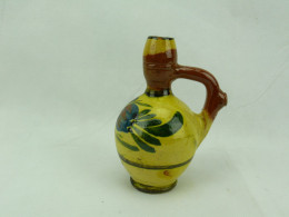 Vintage Pottery Pitcher Ceramic 15cm #2347 - Sonstige & Ohne Zuordnung