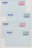 Dubai  - Postal Stationery: 1963/1974, Collection Of 24 Unused Air Letter Sheets - Dubai