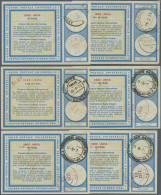 India - Postal Stationery: 1970/1974 IRC: Collection Of 316 International Reply - Sin Clasificación