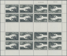 Israel: 1963, Freedom From Hunger, MNH Specialised Assortment Incl. Full Sheet, - Nuevos (sin Tab)