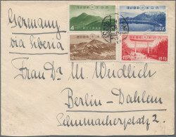 Japan: 1875/1958, Covers/used Stationery/used Ppc (24) Inc. Pre-WWII FDC, Kirish - Andere & Zonder Classificatie