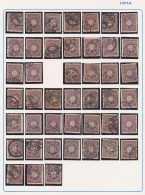 Japan: 1899/1908, Specialized Collection Of The Chrysanthemum Definitive Series - Altri & Non Classificati